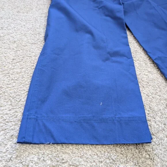 J Crew Women’s Blue Ultra Wide Leg Pants Slacks Size 8 - Picture 5 of 7
